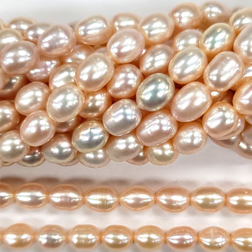 FRESHWATER PEARL RICE 6.5-7MM NATURAL PEACH